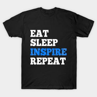 Eat Sleep Inspire Repeat - Hoodie for RPG Roleplaying Gamers T-Shirt